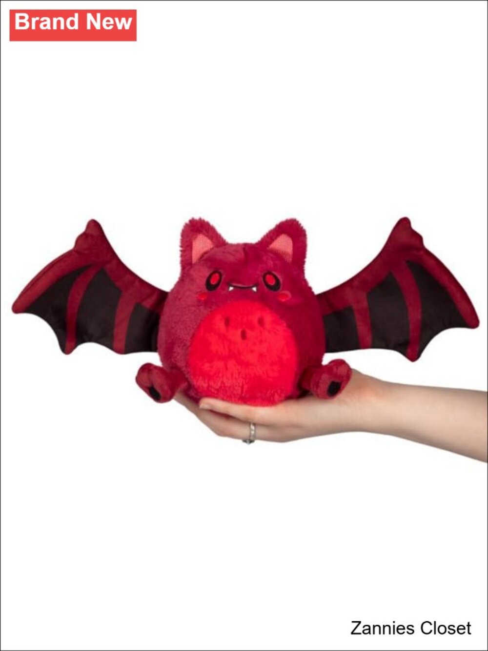 👻 Squishable Party Snackers Bat Plush 6 in Spooky Collection Soft Toy